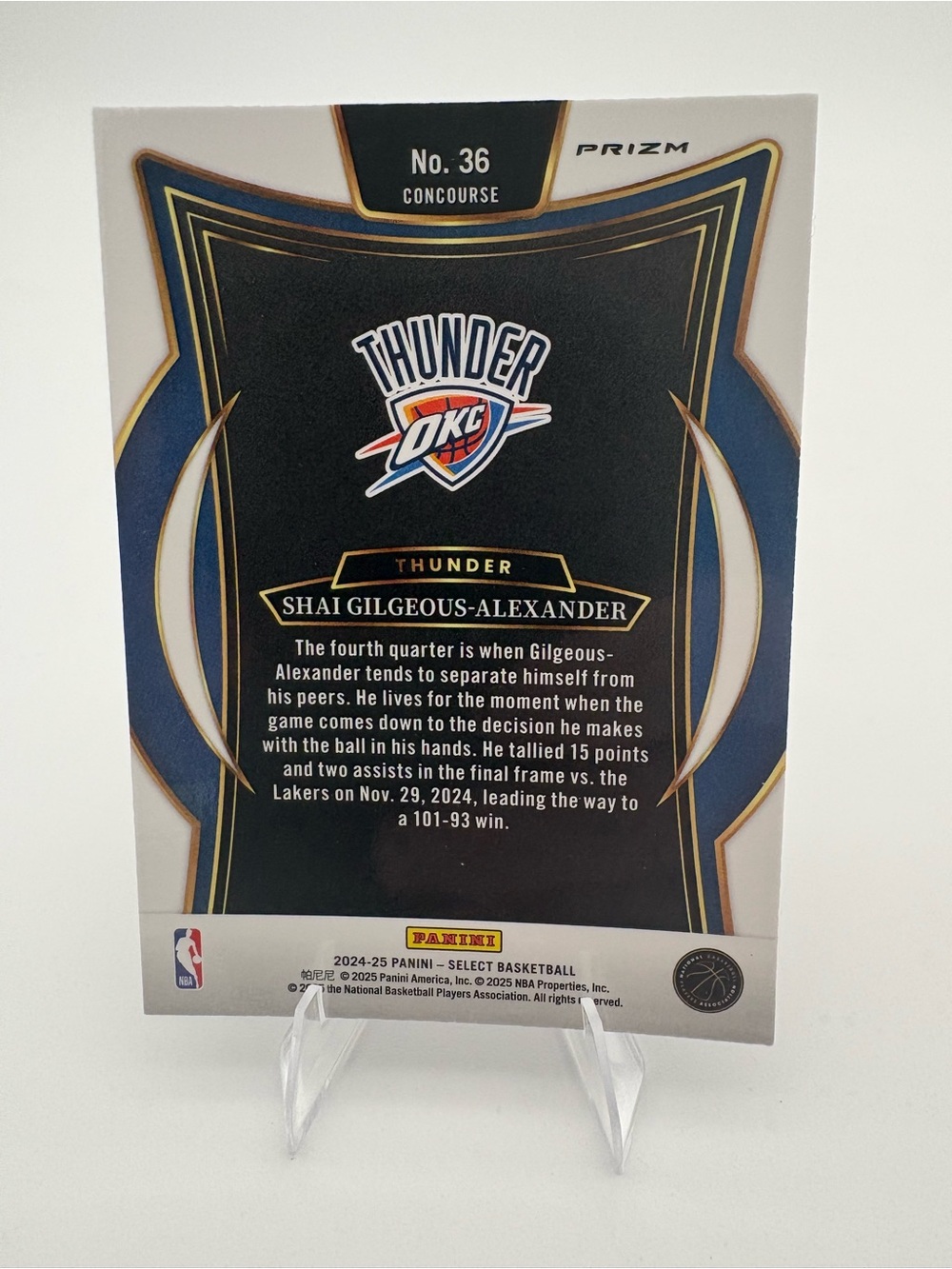 Shai Gilgeous-Alexander Thunder 5-Card Lot 🔥Bomb Squad/Prizm/Revolution/Topps🔥 - Picture 5 of 11